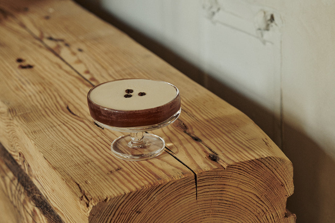 Stonefruit Espresso Martini - bursting with flavor