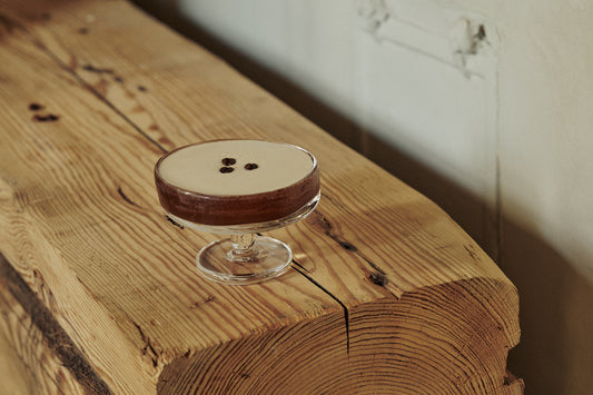 Stonefruit Espresso Martini - bursting with flavor