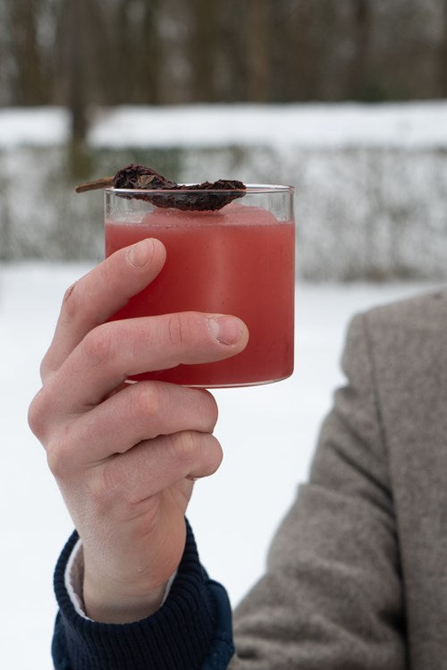 Ayuuk Margarita (with Pasilla Sauce)