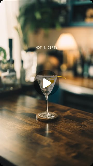Hot & Dirty Martini