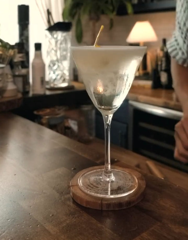 Hot & Dirty Martini