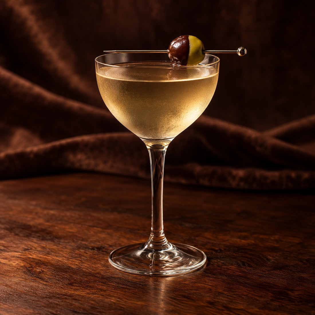 Velvet Olive Martini